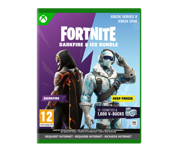 Xbox Fortnite – Darkfire & Ice Bundle (Zestaw Płomień Mroku i Lód - 1370078 - zdjęcie